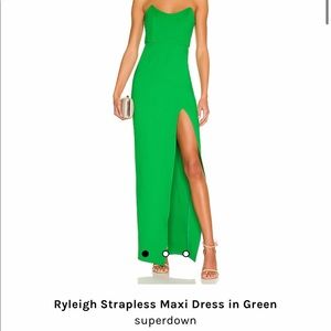 Kelly Green Superdown Dress